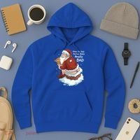 Pooping Santa Really Bad Naughty List Gift Christmas Meaningful Gift Hoodie thumb 3
