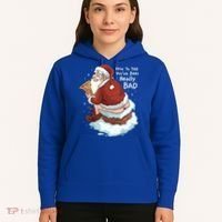 Pooping Santa Really Bad Naughty List Gift Christmas Meaningful Gift Hoodie thumb 5