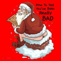 Pooping Santa Really Bad Naughty List Gift Christmas Meaningful Gift Santa Hat thumb 1