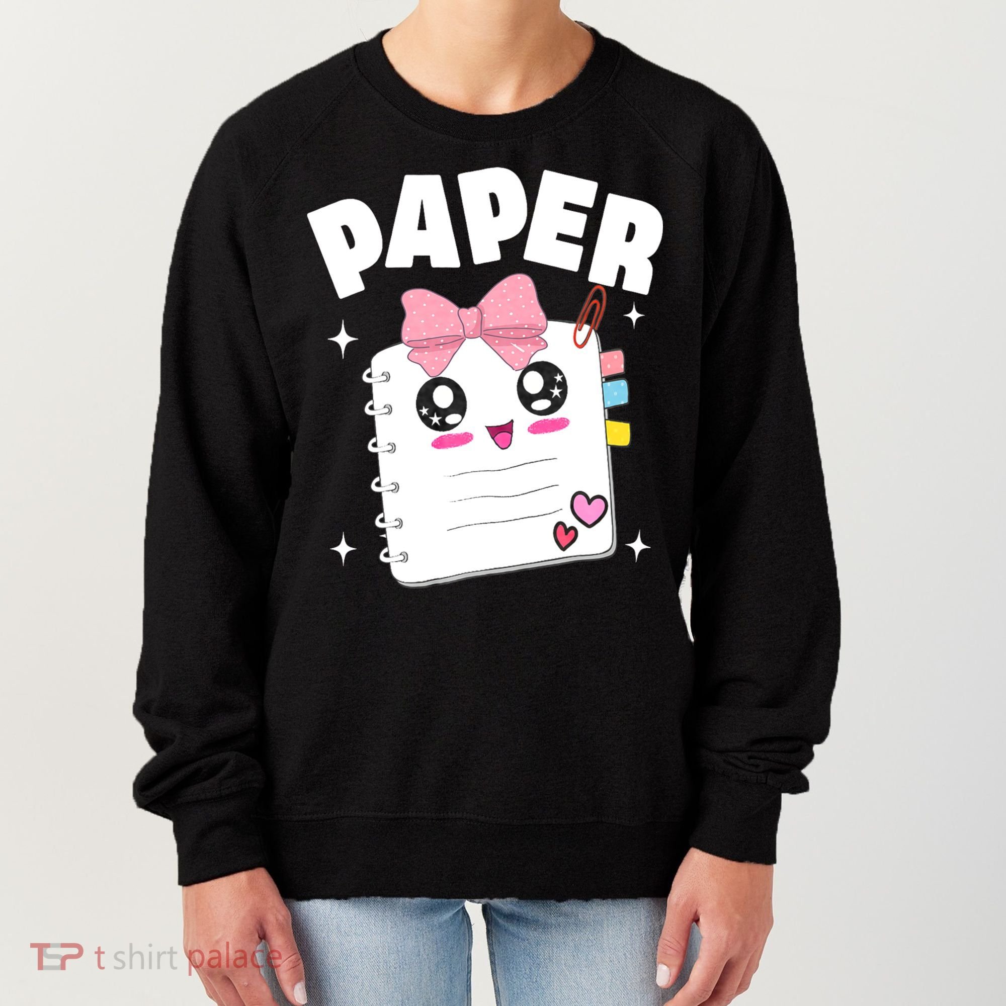 Paper Scissors Rock Halloween Costumes Group Family Women's Sweatshirt