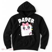 Paper Scissors Rock Halloween Costumes Group Family Hoodie thumb 0