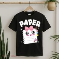 Paper Scissors Rock Halloween Costumes Group Family T-Shirt thumb 2