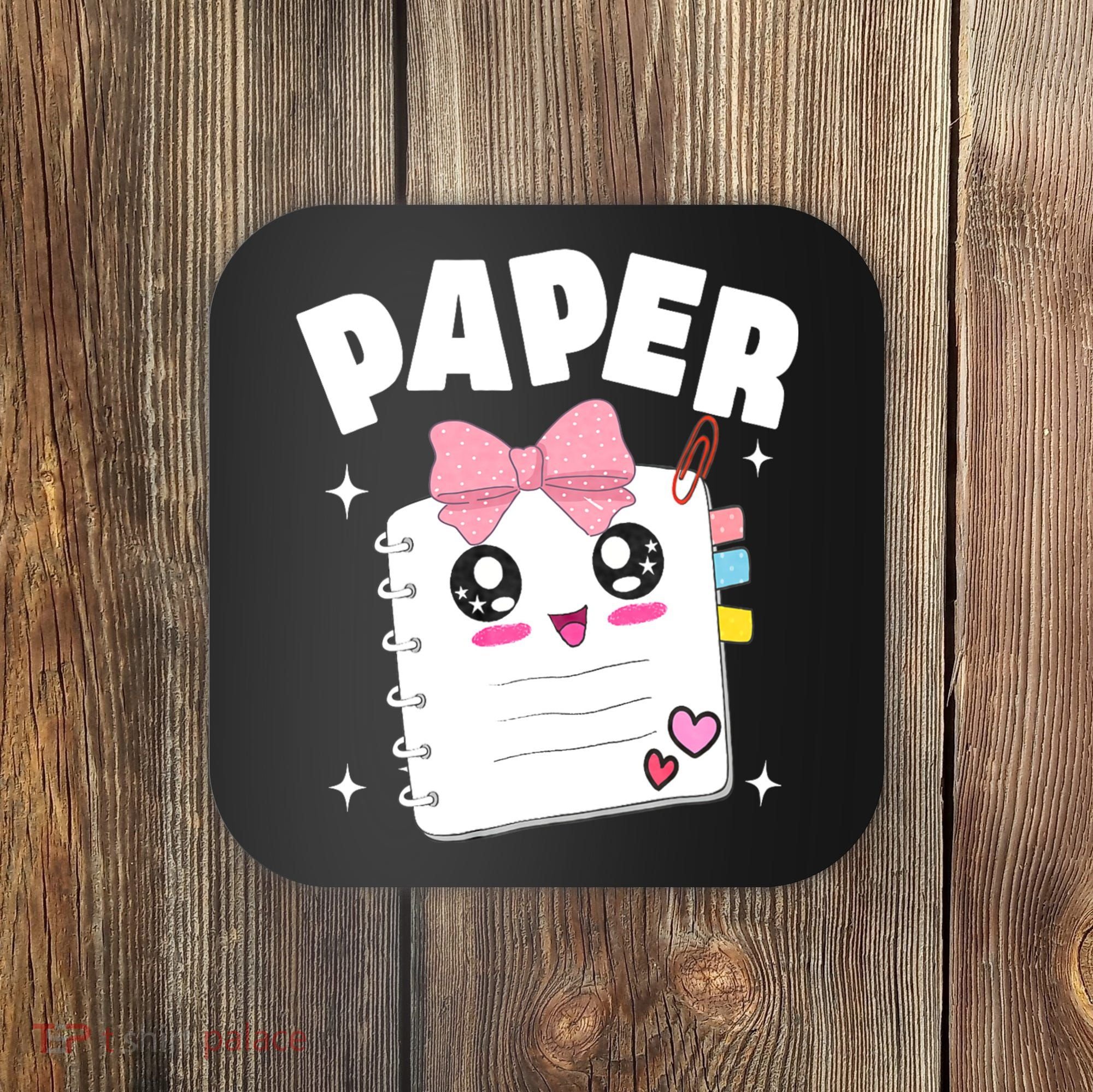 Paper Scissors Rock Halloween Costumes Group Family Coaster