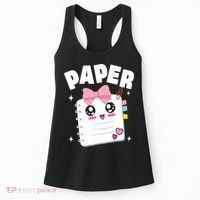 Paper Scissors Rock Halloween Costumes Group Family Women's Tank Top thumb 0