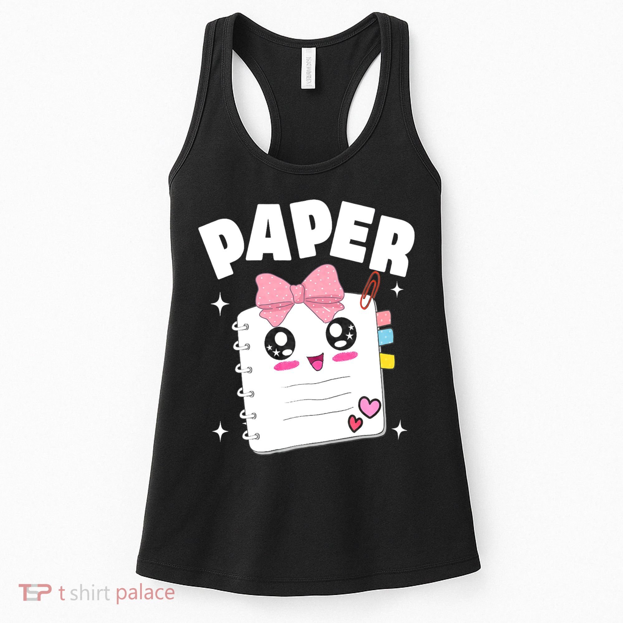 Paper Scissors Rock Halloween Costumes Group Family Women's Tank Top
