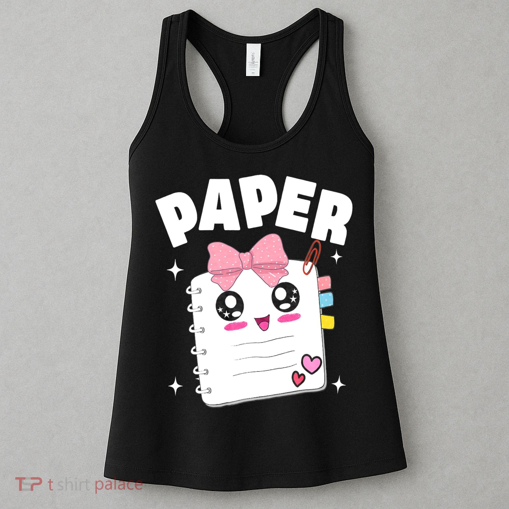 Paper Scissors Rock Halloween Costumes Group Family Women's Tank Top