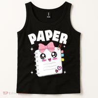 Paper Scissors Rock Halloween Costumes Group Family Tank Top thumb 2