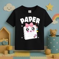Paper Scissors Rock Halloween Costumes Group Family Toddler T-Shirt thumb 3