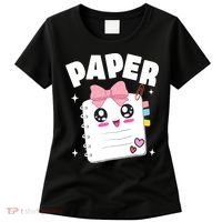 Paper Scissors Rock Halloween Costumes Group Family Women's T-Shirt thumb 0