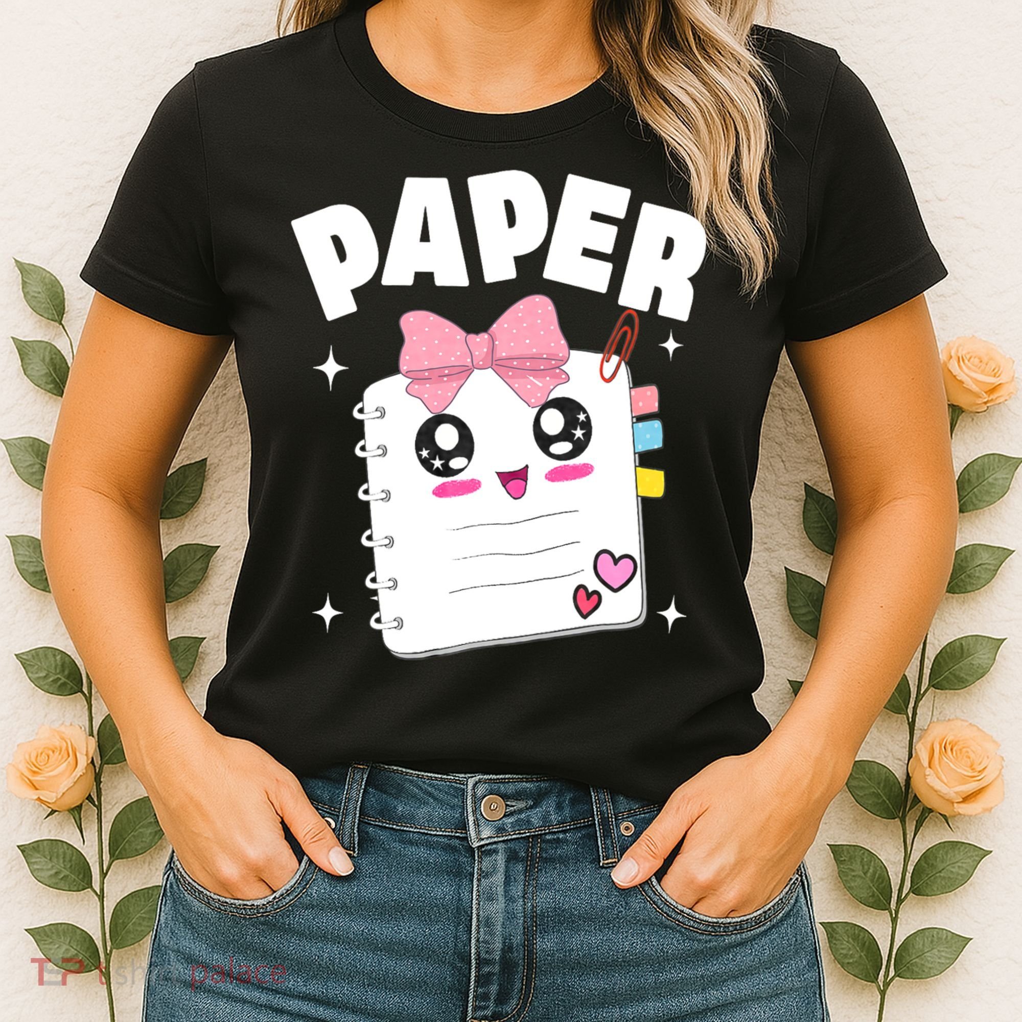 Paper Scissors Rock Halloween Costumes Group Family Women's T-Shirt