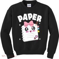 Paper Scissors Rock Halloween Costumes Group Family Kids Sweatshirt thumb 0