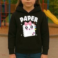 Paper Scissors Rock Halloween Costumes Group Family Kids Hoodie thumb 3