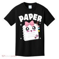 Paper Scissors Rock Halloween Costumes Group Family Kids T-Shirt thumb 0