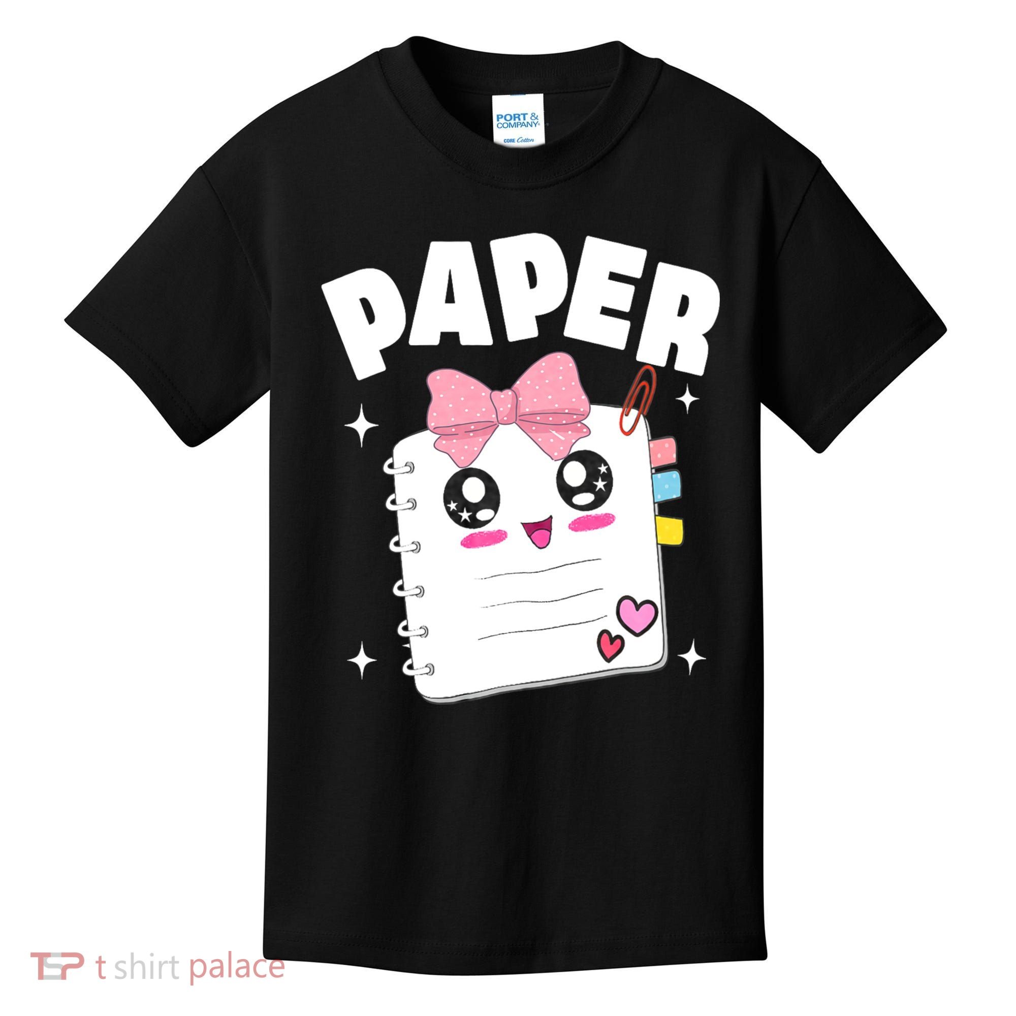 Paper Scissors Rock Halloween Costumes Group Family Kids T-Shirt