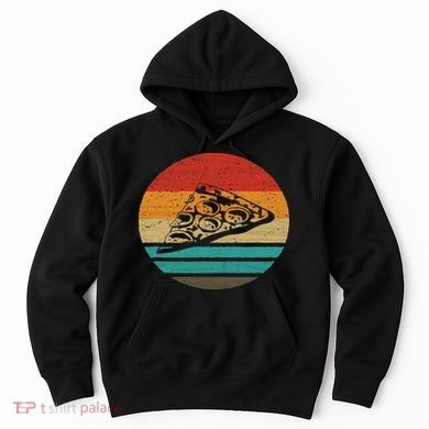 Pizza Slice Retro Style Vintage Hoodie
