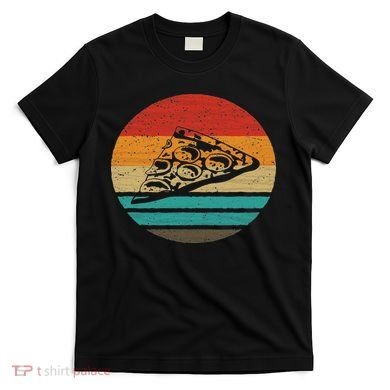 Pizza Slice Retro Style Vintage T-Shirt
