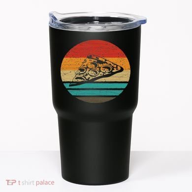 Pizza Slice Retro Style Vintage Tumbler