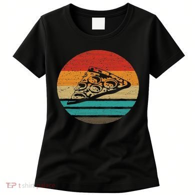 Pizza Slice Retro Style Vintage Women's T-Shirt