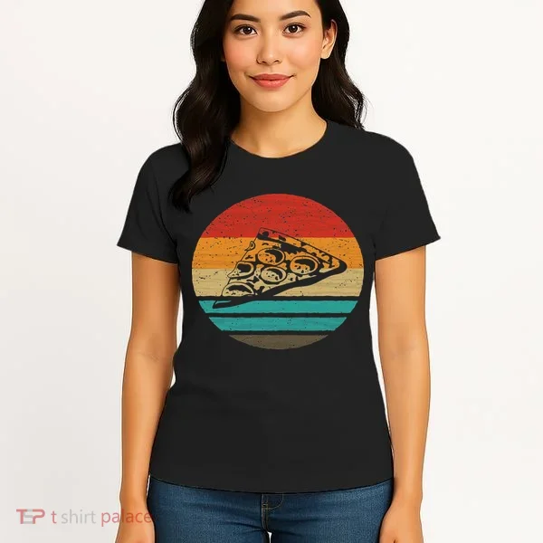 Pizza Slice Retro Style Vintage Women's T-Shirt