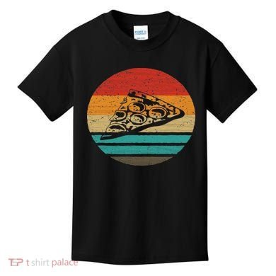 Pizza Slice Retro Style Vintage Kids T-Shirt
