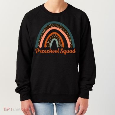 Preschool Squad Rainbow Back To School Women's Sweatshirt