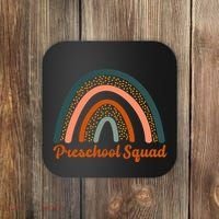 Preschool Squad Rainbow Back To School Coaster thumb 0