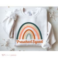 Preschool Squad Rainbow Back To School Sweatshirt thumb 2