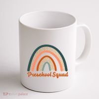 Preschool Squad Rainbow Back To School Coffee Mug thumb 1