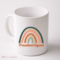 Preschool Squad Rainbow Back To School Coffee Mug thumb 0