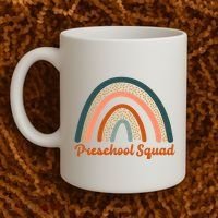 Preschool Squad Rainbow Back To School Coffee Mug thumb 2