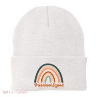 Preschool Squad Rainbow Back To School Beanie thumb 0