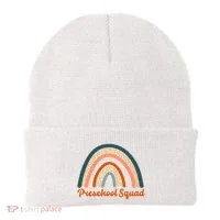 Preschool Squad Rainbow Back To School Beanie thumb 0