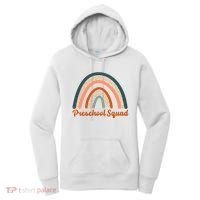 Preschool Squad Rainbow Back To School Women's Hoodie thumb 0