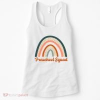 Preschool Squad Rainbow Back To School Women's Tank Top thumb 0