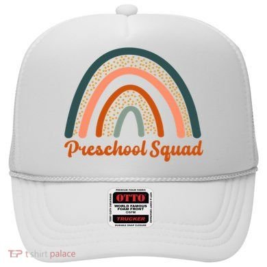 Preschool Squad Rainbow Back To School Hat
