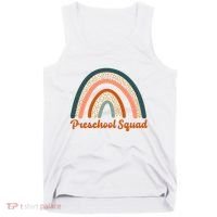 Preschool Squad Rainbow Back To School Tank Top thumb 0