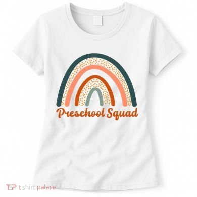 Preschool Squad Rainbow Back To School Women's T-Shirt