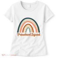 Preschool Squad Rainbow Back To School Women's T-Shirt thumb 0