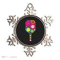 Pickleball Sports Racquet Racket Paddle Flowers Ornament thumb 0