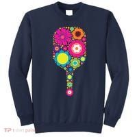 Pickleball Sports Racquet Racket Paddle Flowers Sweatshirt thumb 0