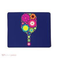 Pickleball Sports Racquet Racket Paddle Flowers Mousepad thumb 0