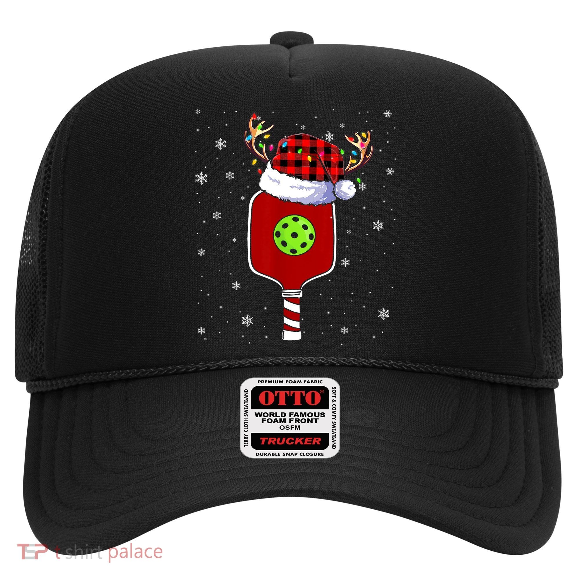 Pickleball Santa Sports Christmas Pickleball Player Gift Hat