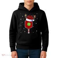 Pickleball Santa Sports Christmas Pickleball Player Gift Kids Hoodie thumb 4