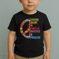 Peace Staying Silent In Times Of Injustice Is Privilege Toddler T-Shirt thumb 2