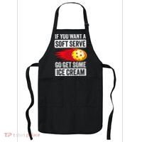 Pickleball Soft Serve Ice Cream Funny Pickleball Apron thumb 0