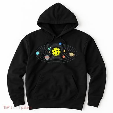 Pickleball Solar System Hoodie