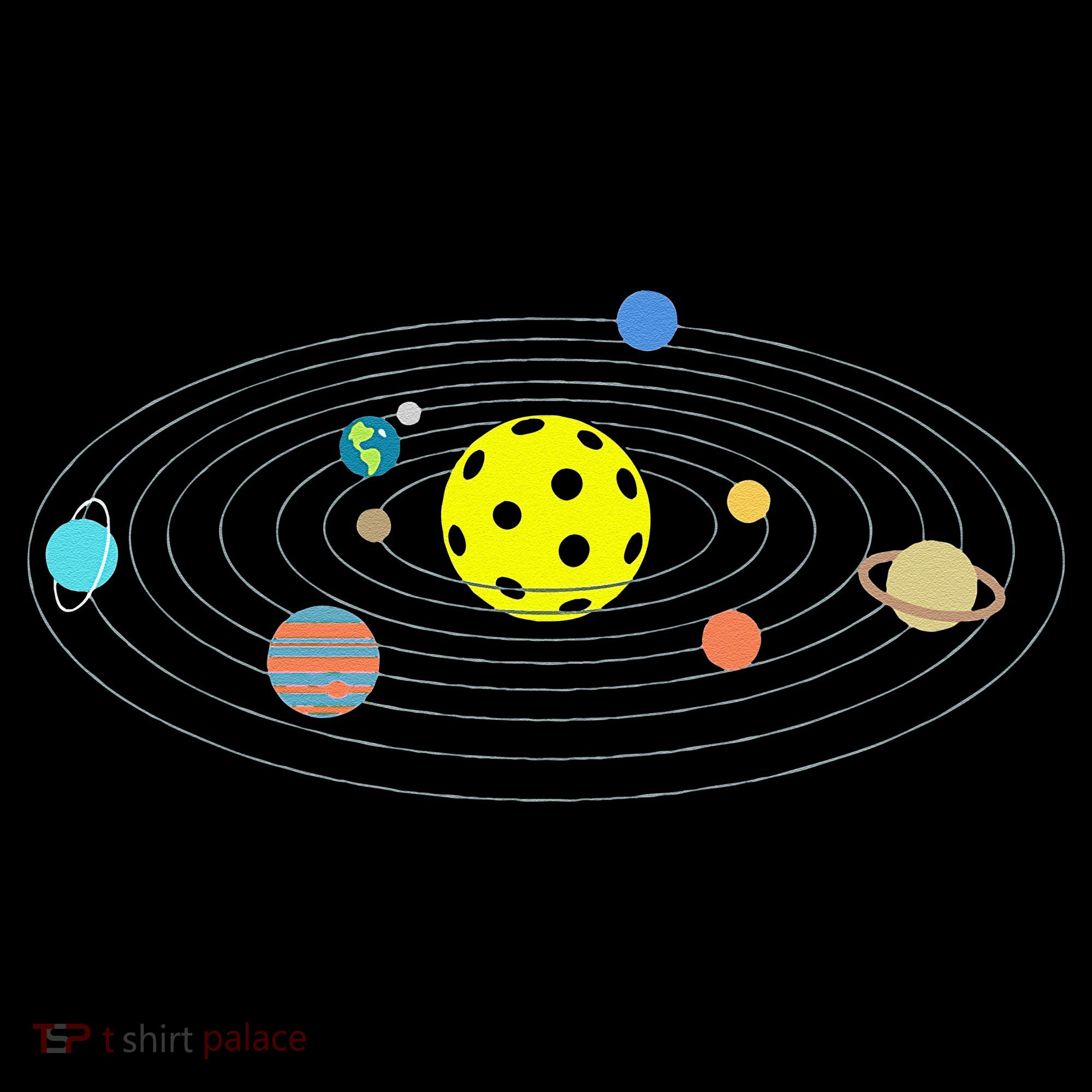 Pickleball Solar System Apron