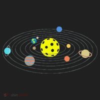 Pickleball Solar System Beanie thumb 2