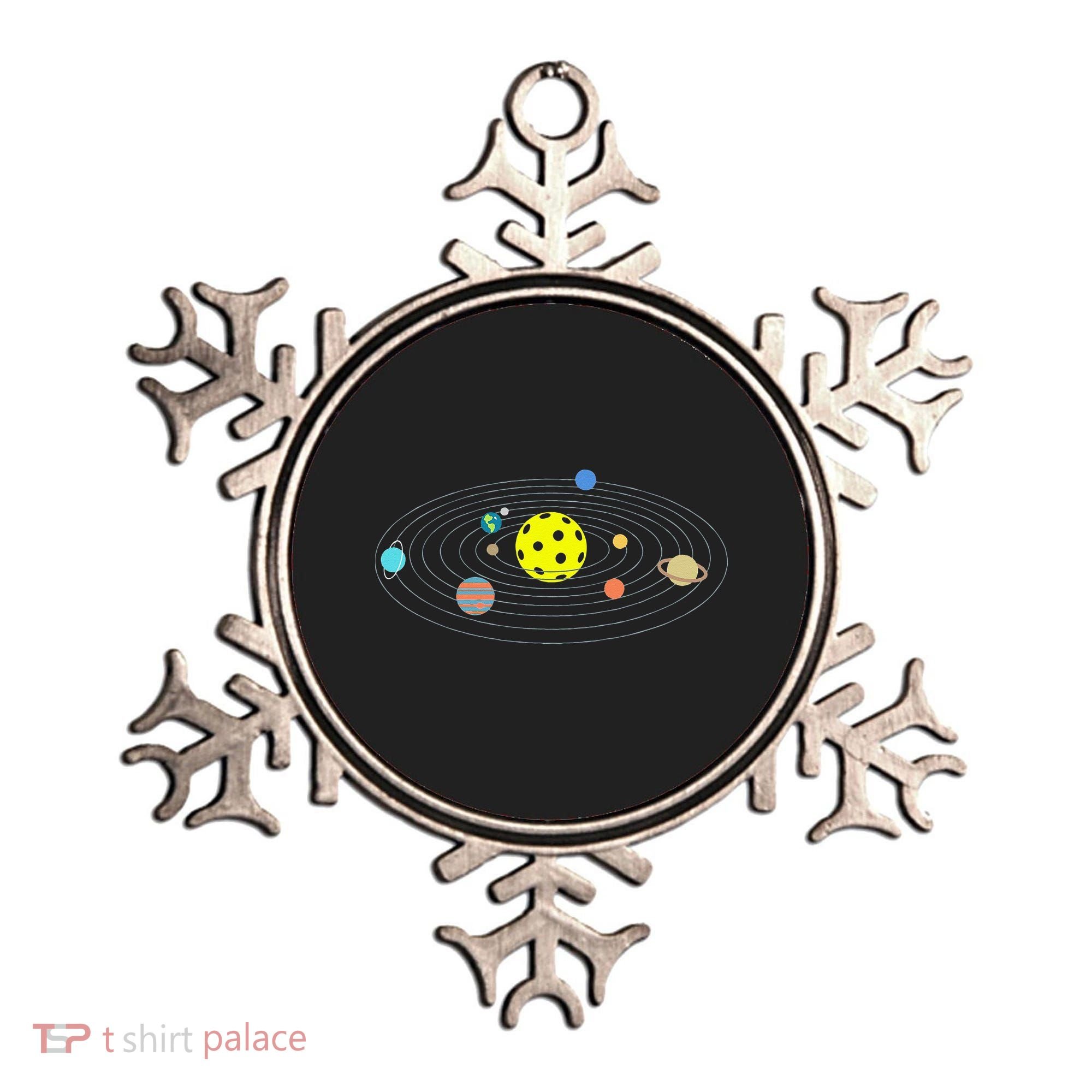 Pickleball Solar System Ornament