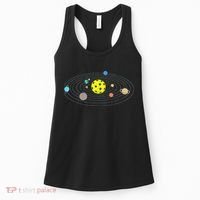 Pickleball Solar System Women's Tank Top thumb 0